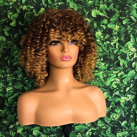 Ombré curly wig - Picture 2 of 3